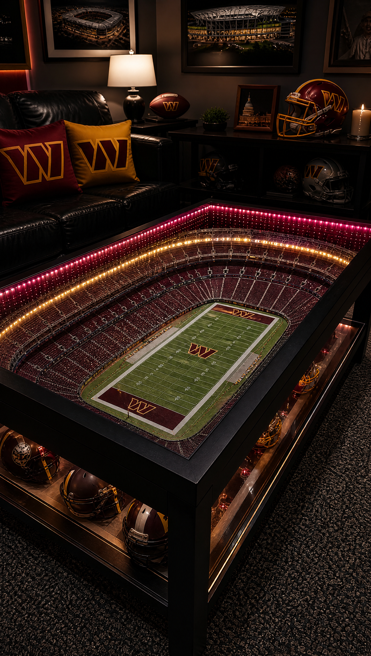 Football Stadium Tables